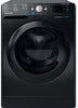 Indesit BDE86436XBUKN 8Kg / 6Kg Washer Dryer with 1400 rpm - Black - D Rated