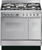 Smeg CC92MX9 90cm Dual Fuel Stainless Steel - Moores Appliances Ltd.