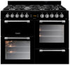 Leisure Cookmaster 100 Dual Fuel Range Cooker Black - Moores Appliances Ltd.