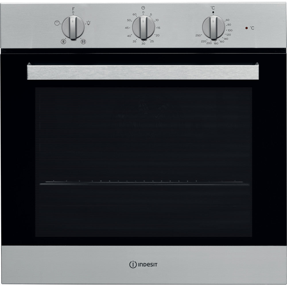 Indesit IFW6330IX Built In Electric Single Oven - Stainless Steel