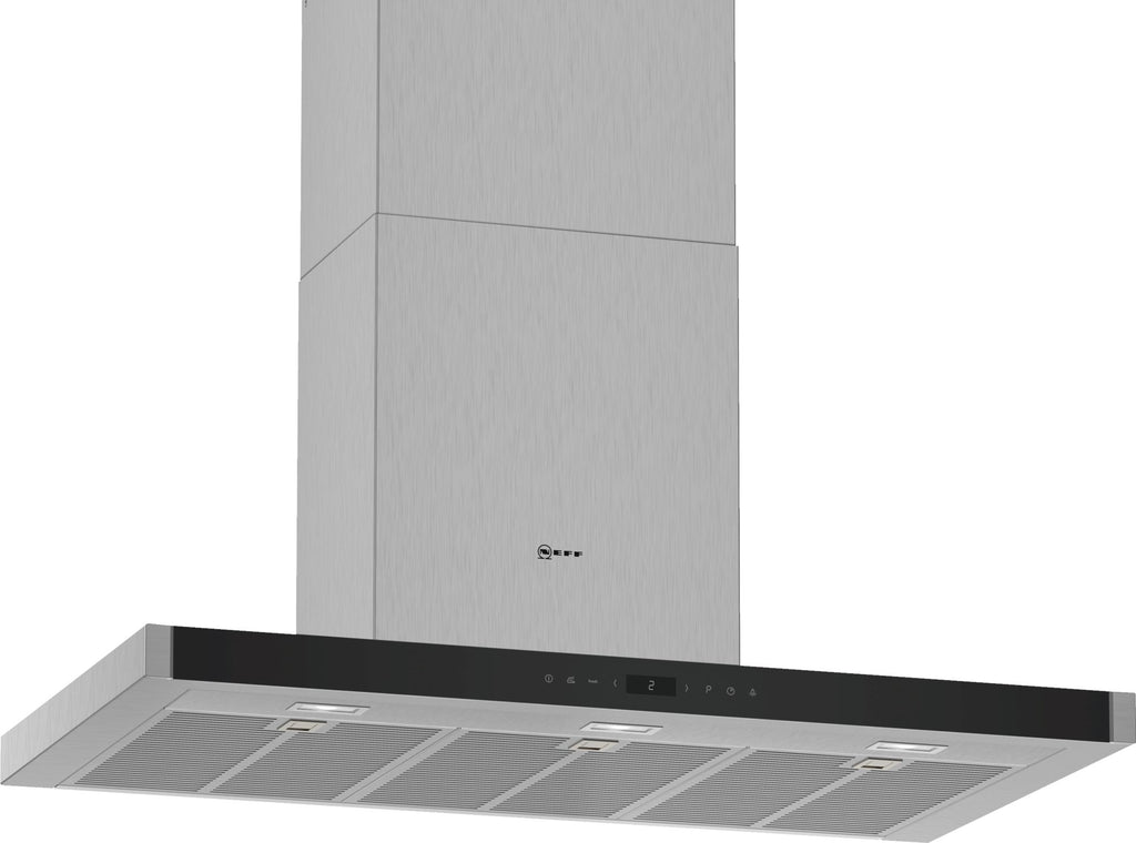 Neff N70 D95BMP5N0B 90cm Chimney Hood - Stainless Steel