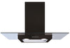 CDA ECN92BL 90cm Chimney Hood - Black