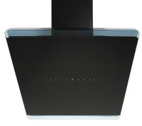 CDA EXG60BL  60cm Chimney Hood - Black