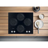 Hotpoint HGS61SBK 59cm Gas Hob - Black Glass