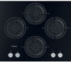 Hotpoint HGS61SBK 59cm Gas Hob - Black Glass