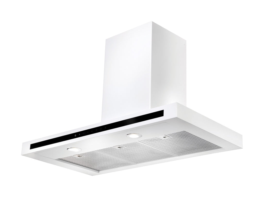 Rangemaster Hi-Lite HLTHDS110WH 110cm Chimney Hood - White