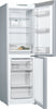 Bosch Serie 2 KGN34NLEAG 60cm Frost Free Fridge Freezer - Stainless Steel Effect - E Rated