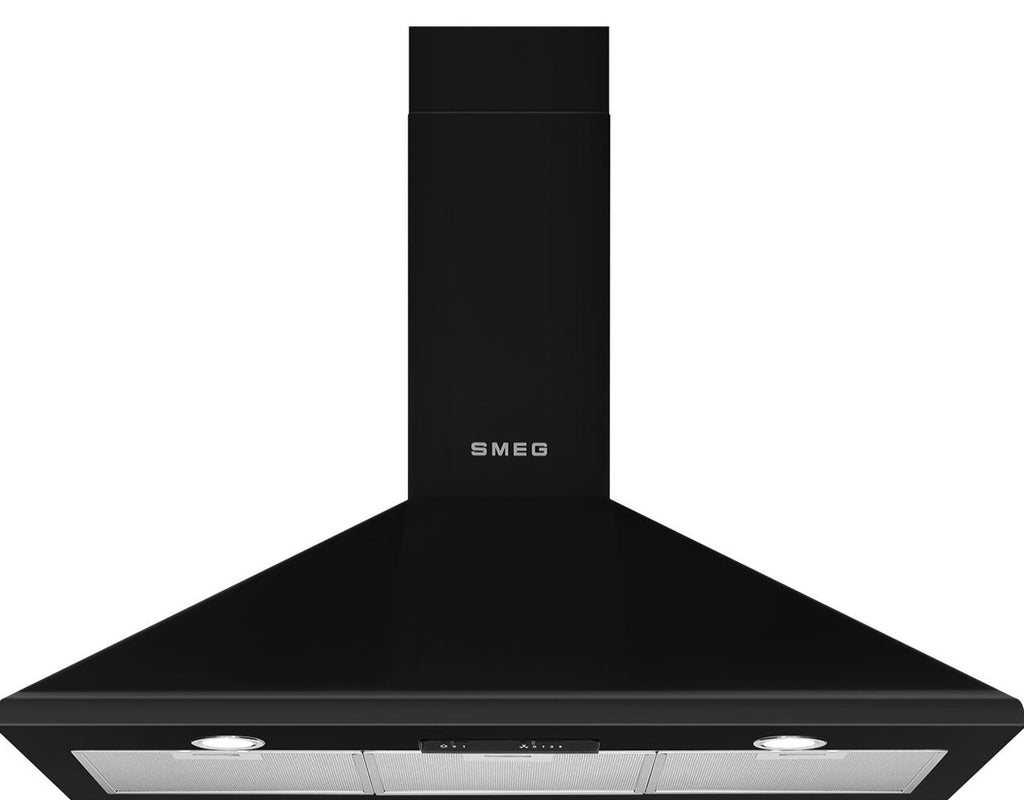 Smeg Victoria KSED95NEE 90cm Chimney Hood - Black