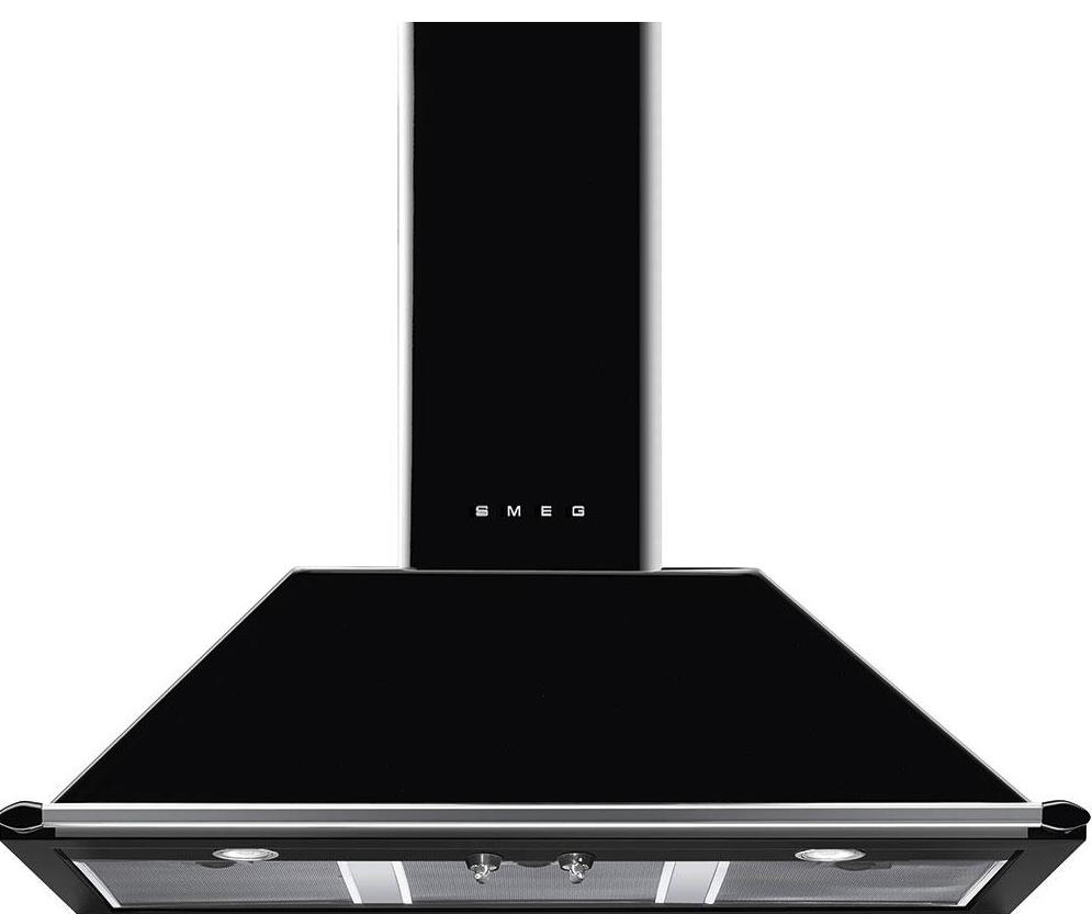 Smeg Victoria KT100BLE 100cm Chimney Hood - Black