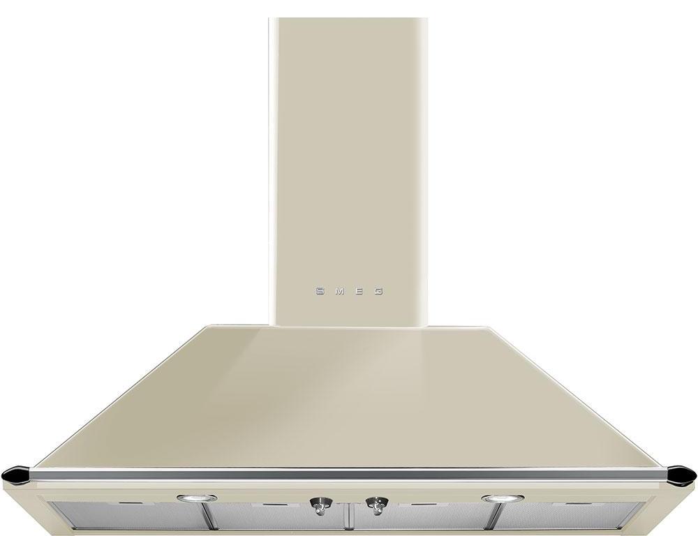 Smeg Victoria KT110PE 110cm Chimney Hood - Cream