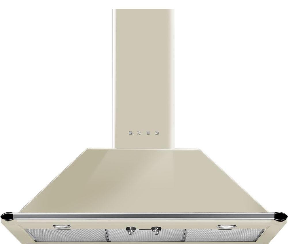 Smeg Victoria KT90PE 90cm Chimney Hood - Cream