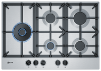 Neff N70 T27DS79N0 75cm Gas Hob - Stainless Steel