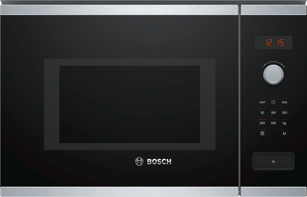 Bosch Series 4 BFL553MS0B 25 Litre Built In Microwave  - Stainless Steel
