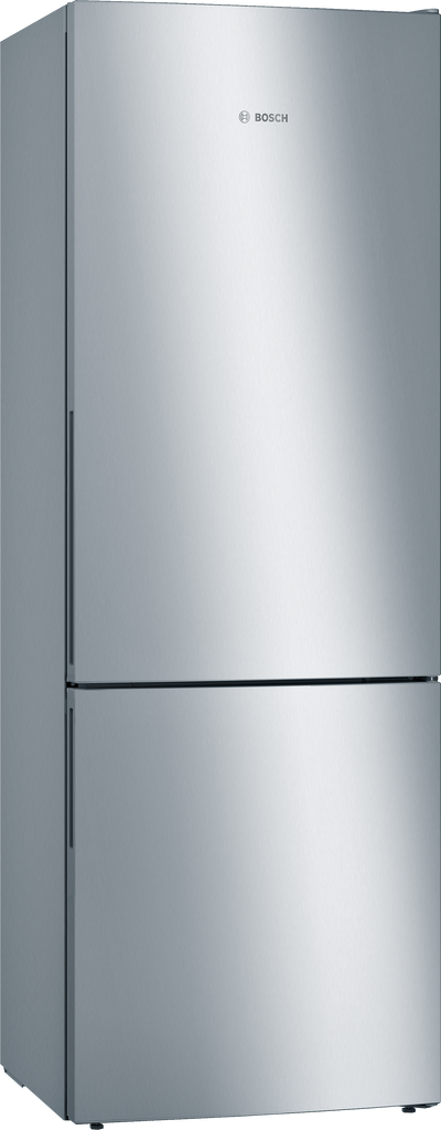 Bosch Series 4 KGE49AICAG 70cm wide Fridge Freezer - Stainless Steel Effect - C Rated
