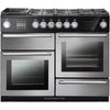 Rangemaster Nexus Steam NEX110SODFFSS/C 110cm Dual Fuel Range Cooker - Stainless Steel/Chrome Trim