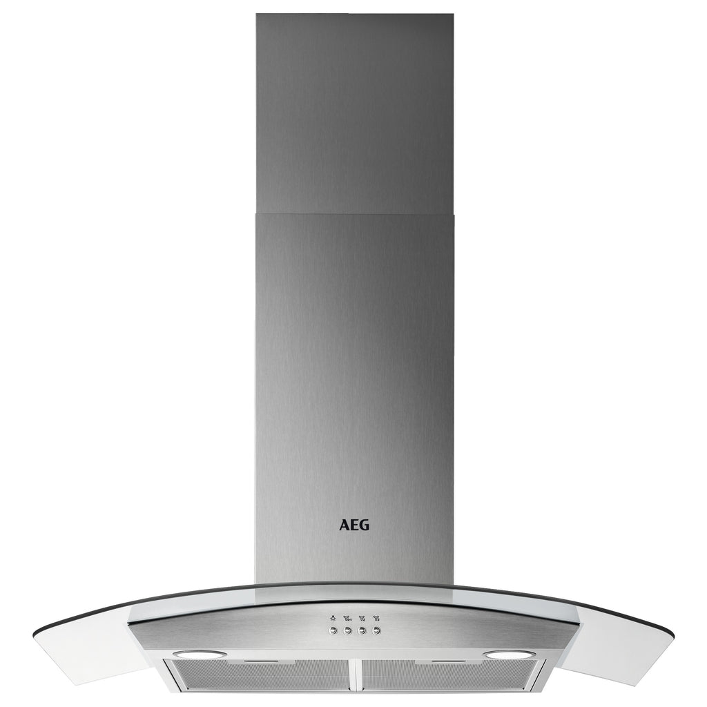 AEG DTB3953M 90cm Chimney Hood - Stainless Steel