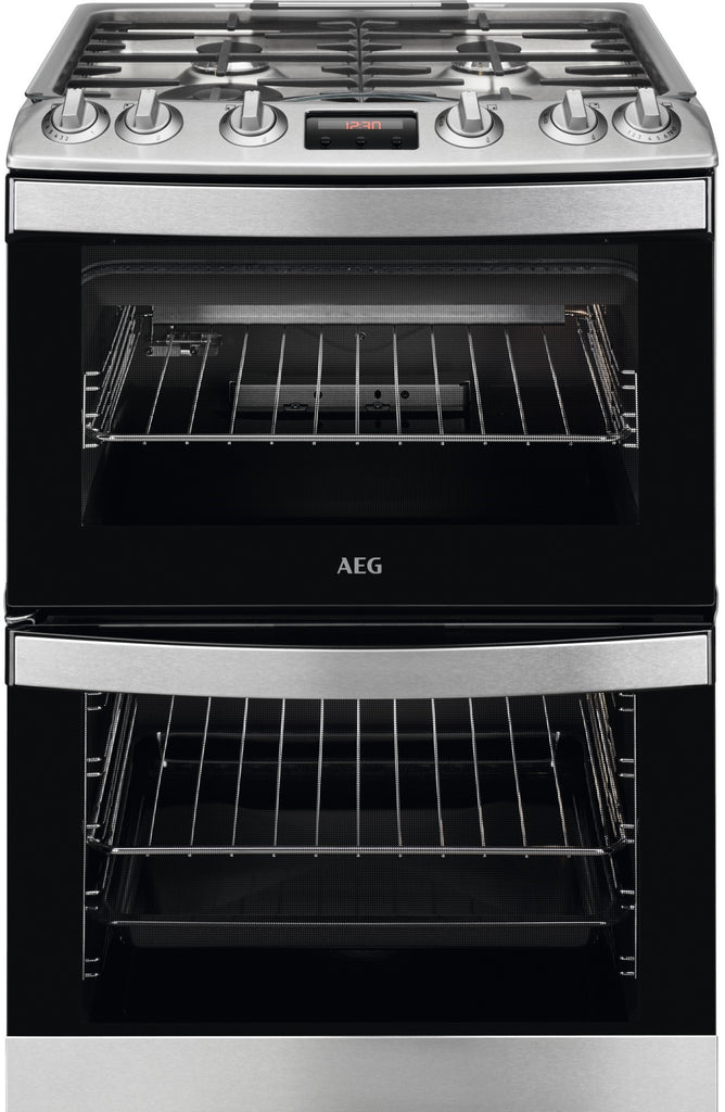 AEG CGB6130ACM 60cm Gas Cooker - Stainless Steel