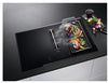 AEG 8000 Series CCE84751FB 83cm Venting Induction Hob - Recirculation Model - Black