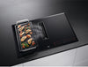 AEG 6000 Series CCE84543FB 78cm Venting Induction Hob - Recirculation Model - Black