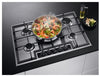 AEG HGB75420YM 75cm Gas Hob - Stainless Steel