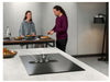 AEG 8000 Series CCE84751FB 83cm Venting Induction Hob - Recirculation Model - Black