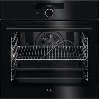 AEG BPK948330B Built In Electric Single Oven - Black