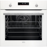 AEG BPS55060W Built In Electric Single Oven with Steam Function - White