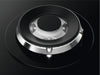 Zanussi ZGGN755K 74cm Gas Hob - Black Glass