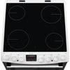 Zanussi ZCV69360WA 60cm Electric Cooker with Ceramic Hob -  White