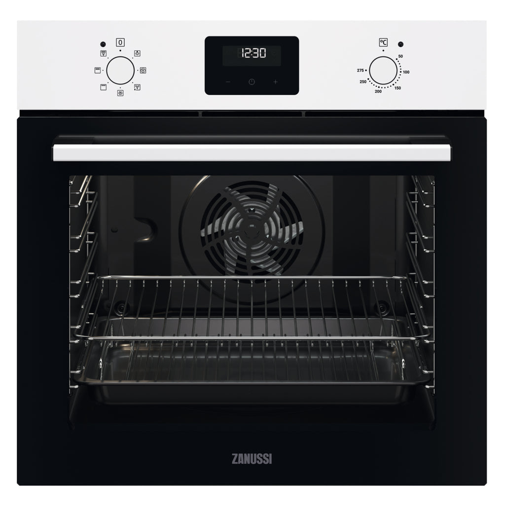 Zanussi ZOHNX3W1 Built In Electric Single Oven - White