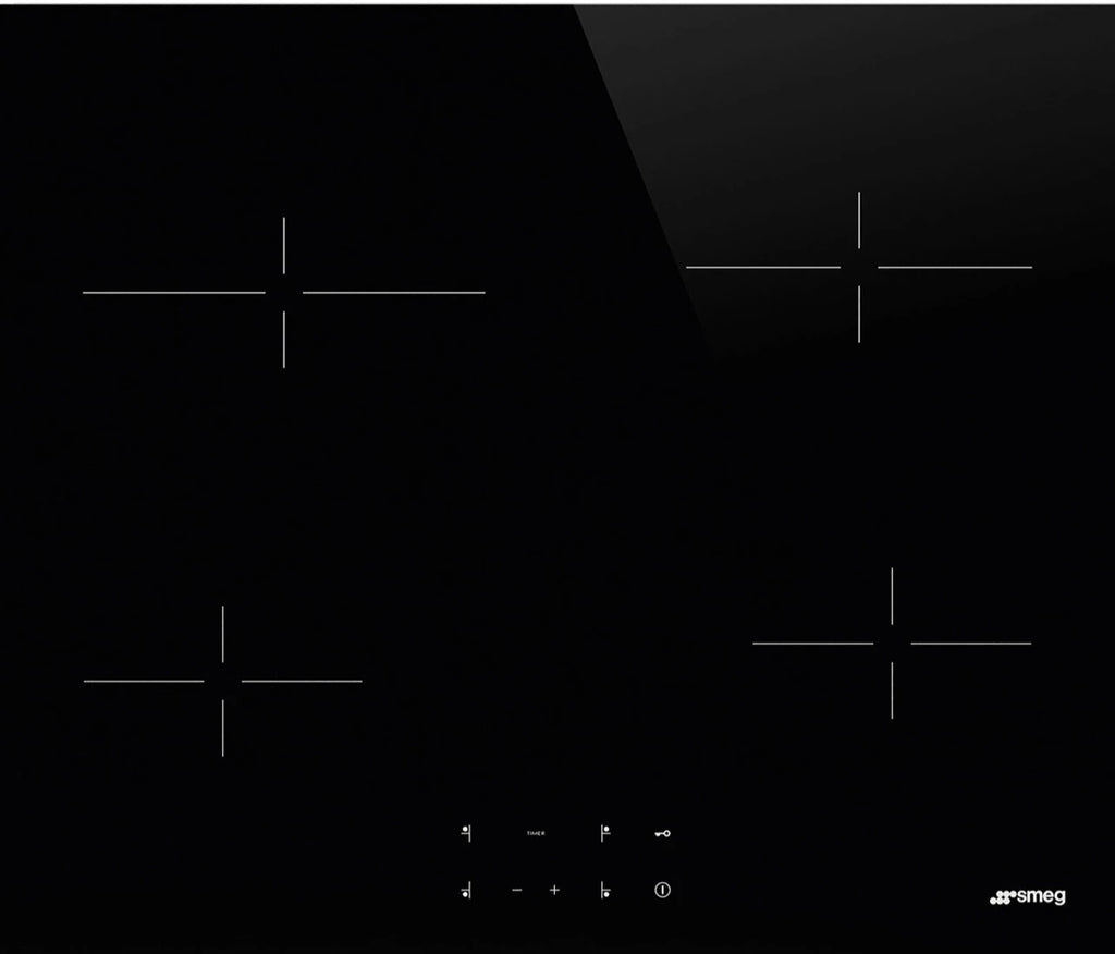 Smeg SE264TD1 60cm Ceramic Hob - Black