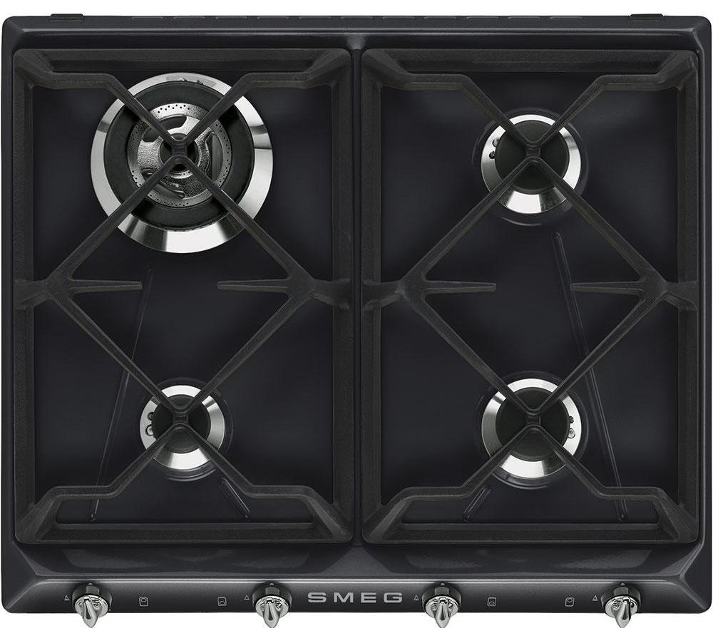 Smeg Victoria SR964NGH 60cm Gas Hob - Black