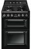 Smeg Victoria TR62BL 60cm Dual Fuel Cooker - Black