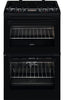 Zanussi ZCV46250BA 55cm Electric Cooker with Ceramic Hob - Black