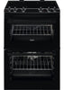 Zanussi ZCV66050BA 60cm Electric Cooker with Ceramic Hob - Black