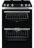 Zanussi ZCV66050XA 60cm Electric Cooker with Ceramic Hob - Stainless Steel