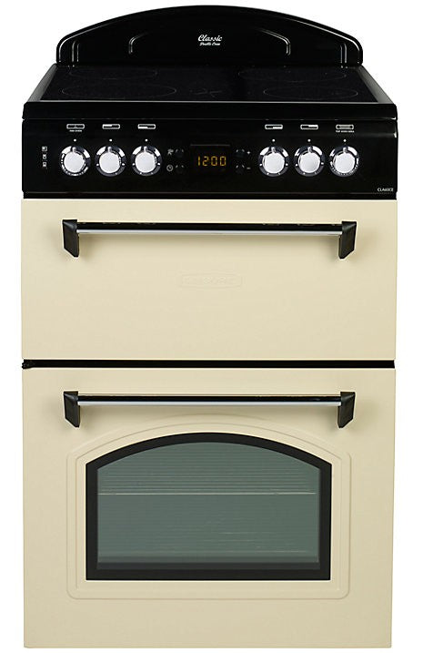 Leisure CLA60CEC 60cm Electric Cooker with Ceramic Hob - Cream