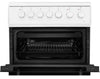 Beko EDVC503W 50cm Electric Cooker with Ceramic Hob - White