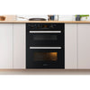 Indesit IDU6340BL Built Under Electric Double Oven - Black