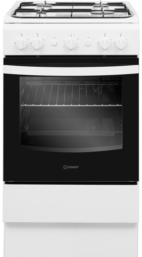 Indesit IS5G1KMW 50cm Gas Cooker - White