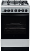 Indesit IS5G4PHSS 50cm Dual Fuel Cooker - Inox