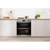 Indesit IDU6340IX Built Under Electric Double Oven - Stainless Steel