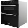 Indesit IDU6340BL Built Under Electric Double Oven - Black