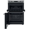 Hotpoint HDM67V8D2CX 60cm Electric Cooker with Ceramic Hob - Inox