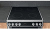 Hotpoint HDT67V9H2CX 60cm Electric Cooker with Ceramic Hob - Inox