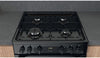 Hotpoint HDM67G0CMB 60cm Gas Cooker - Black