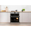 Indesit IDU6340IX Built Under Electric Double Oven - Stainless Steel