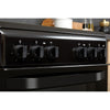 Hotpoint HD5V92KCB 50cm Electric Cooker with Ceramic Hob - Black