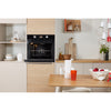 Indesit IFW6340BLUK Built In Electric Single Oven - Black