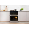 Indesit IDU6340BL Built Under Electric Double Oven - Black